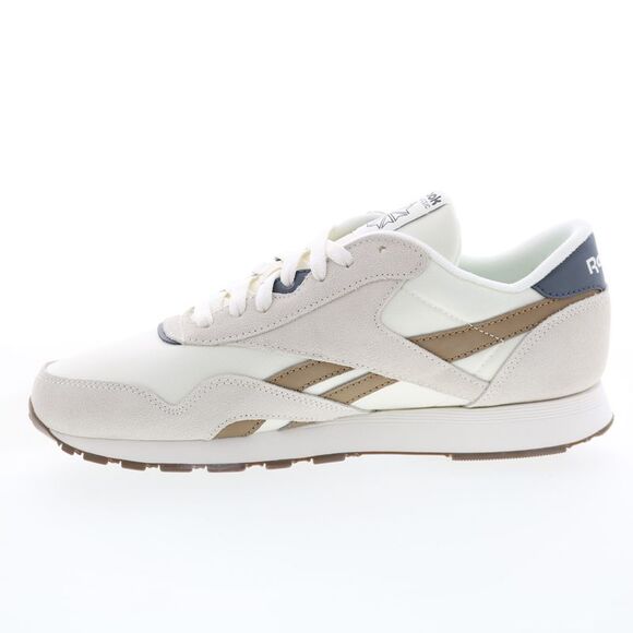 Reebok Mens Classic Nylon Beige Shoes (NWT) - Picture 5 of 7